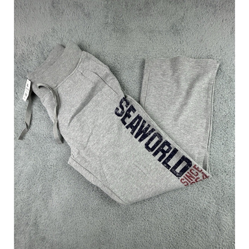 Seaworld Unisex Sweatpants Brand New Size Small Gray